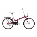 Mestský bicykel ROMET JUBILAT 2024 M Bordová